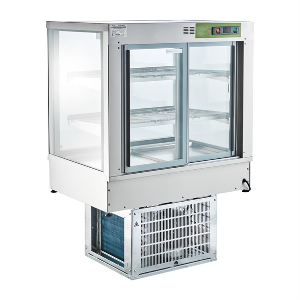 Cossiga STG Refrigerated Countertop Multideck Rear Sliding Doors 600mm(Direct)