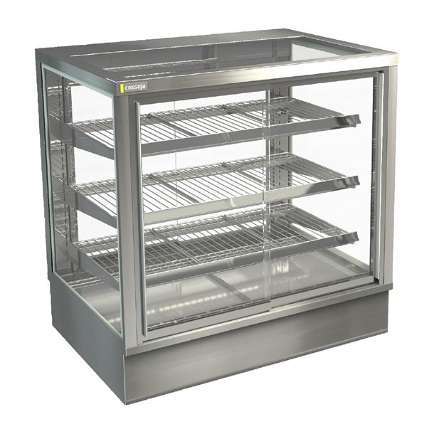 Cossiga STG Ambient Countertop Multideck w/Sliding Doors 900mm (Direct)