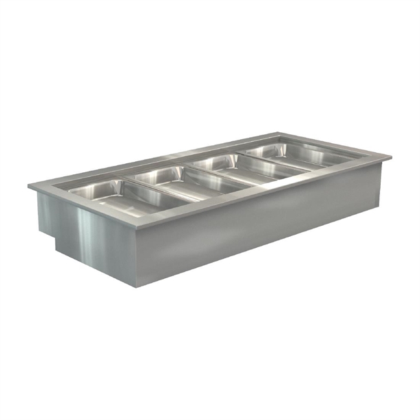 Cossiga Linear Series Drop In Bain Marie 4x1/1 GN 1485mm (Direct)