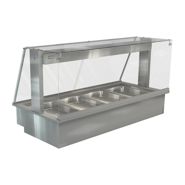 Cossiga LinearSeries DropIn BainMarie 3x1/1GN Assisted Service 1485mm(Direct)