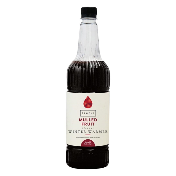 Simply Winter Warmer Syrup Mulled Fruit - 1Ltr