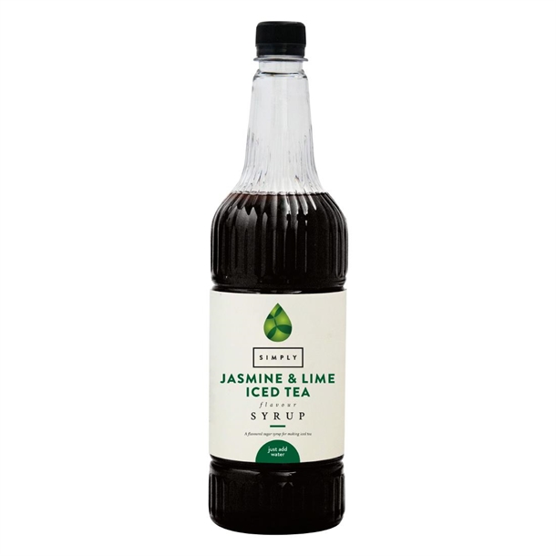 Simply Iced Tea Syrup Jasmine & Lime Iced Tea - 1Ltr