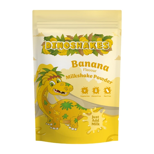 Dinoshake Milkshake Powder Banana - 1kg