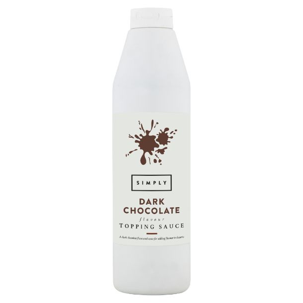 Simply Topping Sauce Dark Chocolate - 1kg