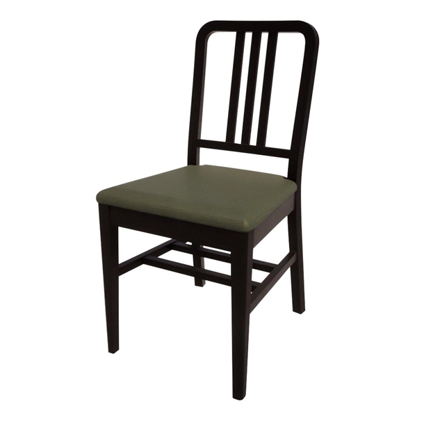 Bolero Bespoke Vicky Side Chair in Olive/Charcoal (Direct)