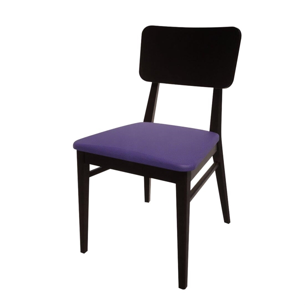 Bolero Bespoke Brenda Side Chair in Blue/Charcoal (Direct)