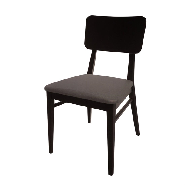 Bolero Bespoke Brenda Side Chair in Anthracite/Charcoal (Direct)