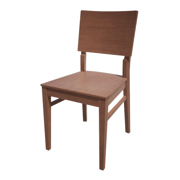 Bolero Bespoke Balin Side Chair in Walnut (Direct)