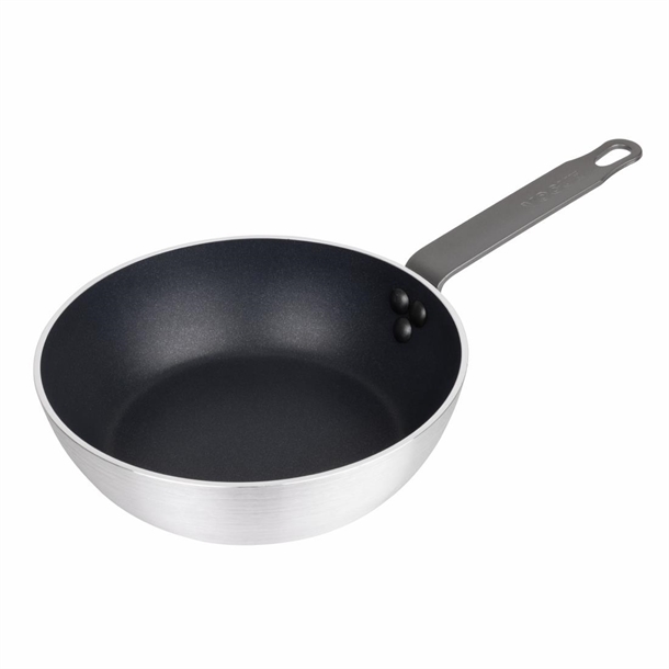 Vogue Saute Pan Aluminium Non - stick Teflon Platinum Plus - 240x70mm