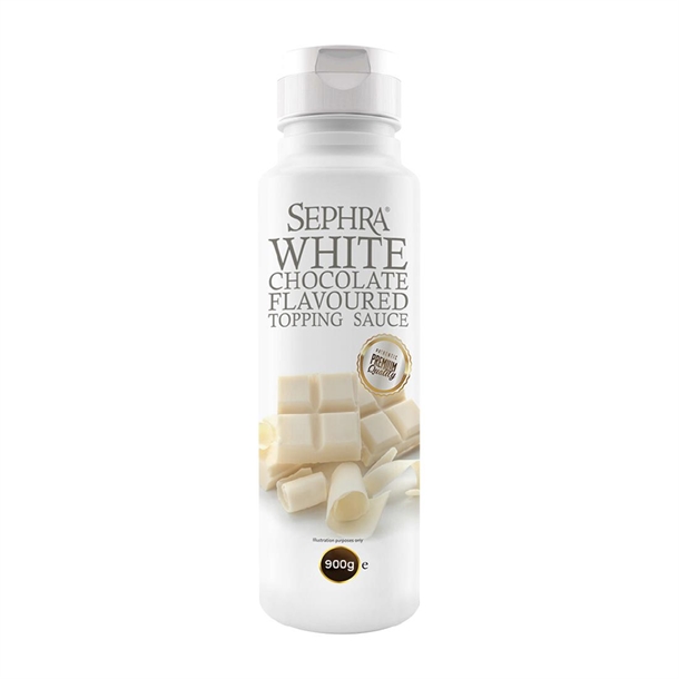 Sephra White Chocolate Topping Sauce - 900g