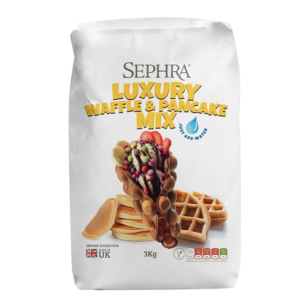 Sephra Waffle & Pancake Mix (4x3kg)