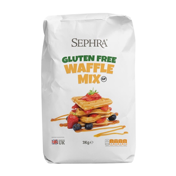 Sephra Gluten Free Waffle Mix (4x3kg)