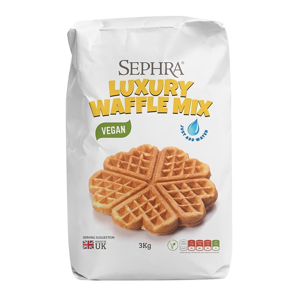 Sephra Vegan Waffle Mix (4x3kg)