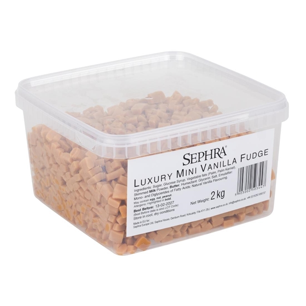 Sephra Mini Vanilla Fudge - 2kg