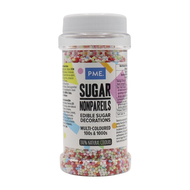 PME Multi-Coloured Non-Pareils 100s n 1000s - 80g