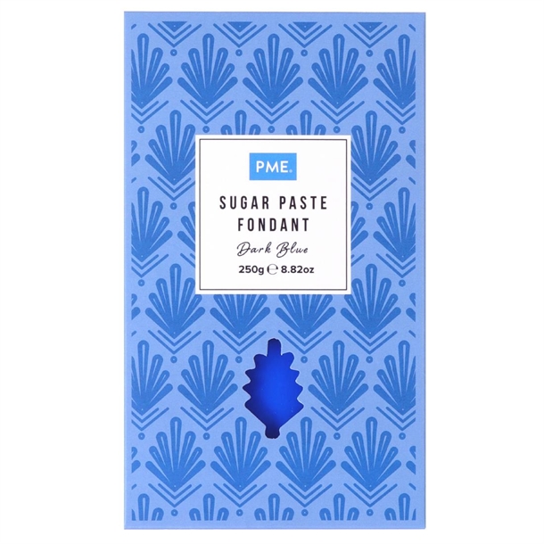 PME Sugar Paste Fondant Dark Blue - 250g