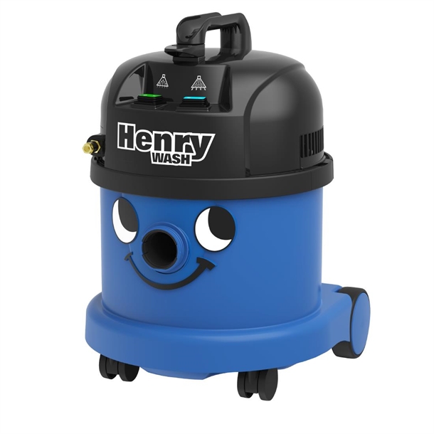 Numatic Sproei-extractiemachine Henry Wash HVW370 blauw met kit AS6