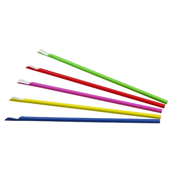 Sier Disposables Spoon straw paper (FSC®) (box 100)