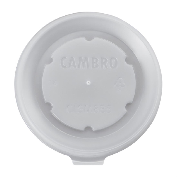 Cambro Disposable Lids for MDSM8 Mug & MDSB5 Bowl - (Pack 1500)