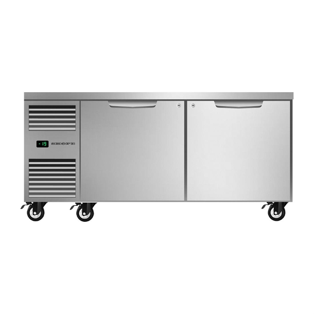Skope Prospec Two Solid Door Underbench GN2/1 Freezer PG21.UBF.2.SD (Direct)