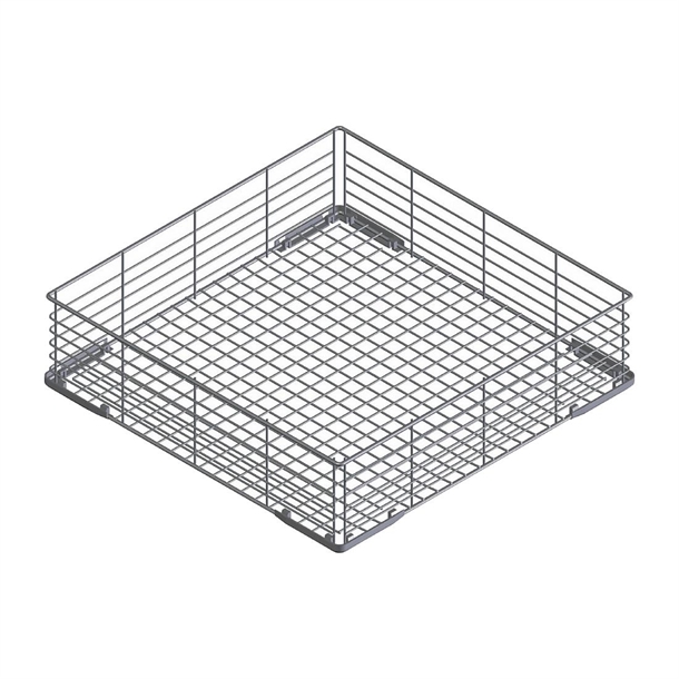 SMEG 500x500x123mm Flat-Bottomed Basket (B2B)