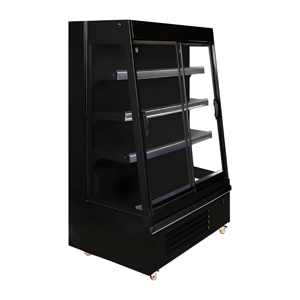 Bromic Semi Vertical Display Fridge with 2 Sliding Doors - 938mm (Direct)