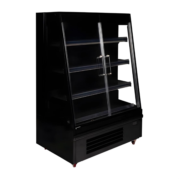 Bromic Semi Vertical Display Fridge with 2 Hinged Doors - 938mm (Direct)