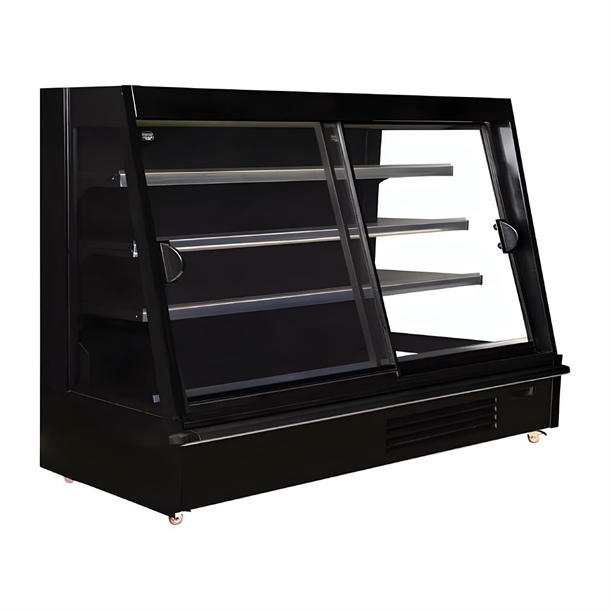 Bromic Semi Vertical Display Fridge with 4 Sliding Doors - 2500mm (Direct)