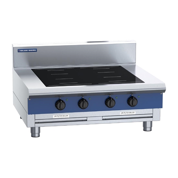 Blue Seal Evolution IN514F-B Benchtop Induction Cooktop - 900mm (Direct)