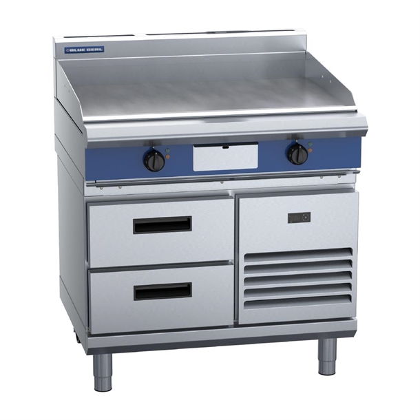 Blue Seal Evolution E516S-RB Refrigerated Base Induction Cooktop - 900mm(Direct)
