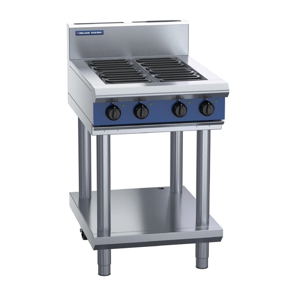 Blue Seal Evolution E514D-LS Leg Stand Electric Cooktop - 600mm (Direct)