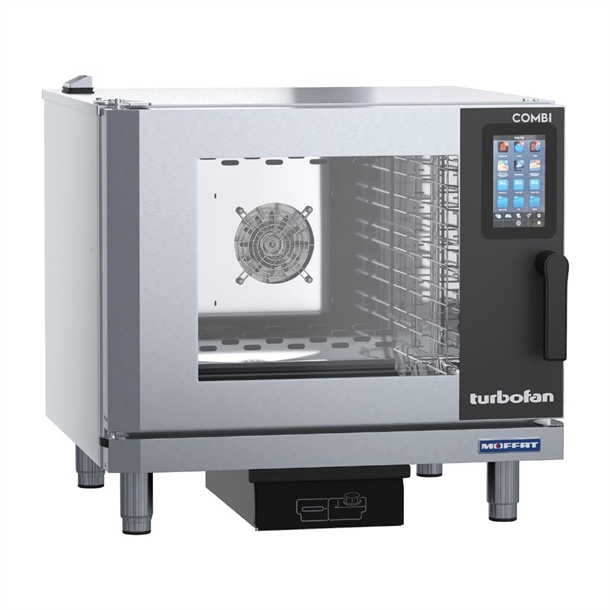 Turbofan Electric EC40T5 Touch Screen Combi Oven 5 x 1/1 GN (Direct)