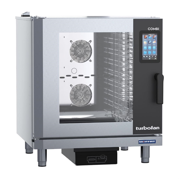 Turbofan Electric EC40T7 Touch Screen Combi Oven 7 x 1/1 GN (Direct)
