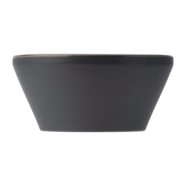 Utopia Core Round Bowl Slate - 155mm (Pack 6) (B2B)