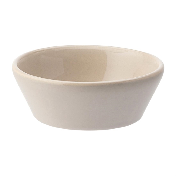 Utopia Core Sauce Dish Stone - 95mm (Pack 12) (B2B)