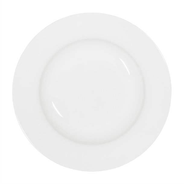 Tablekraft Core Pasta/Soup Bowl Deep Rim Shape White - 225x45mm (Pack 6) (B2B)