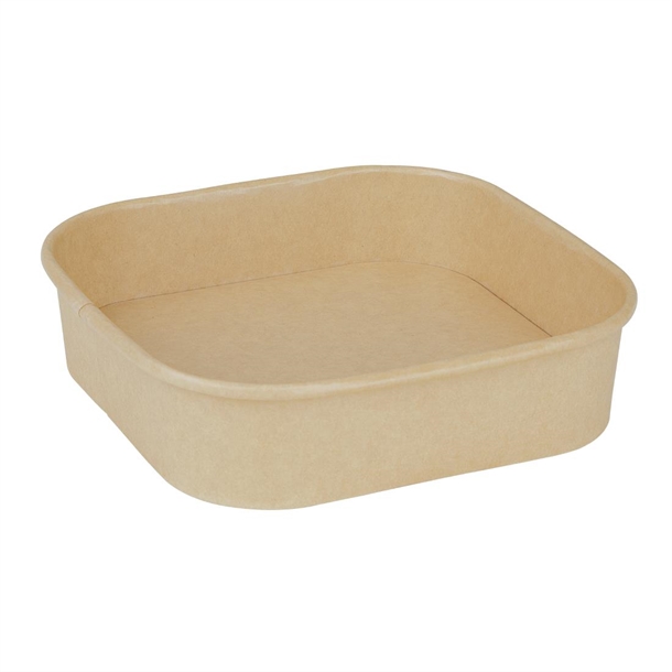 Fiesta Recyclable Square Container Base - 750ml (Pack 300)
