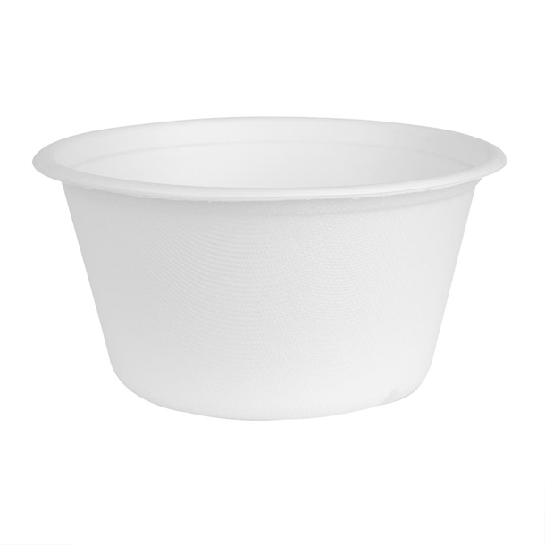 Fiesta Compostable Bagasse Bowl Base - 900ml (Pack 50)