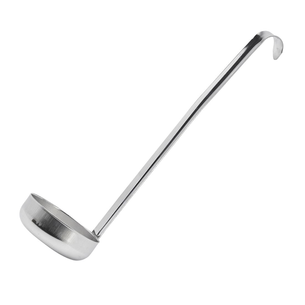De Buyer Flat Bottom Pizza Ladle 85x320mm