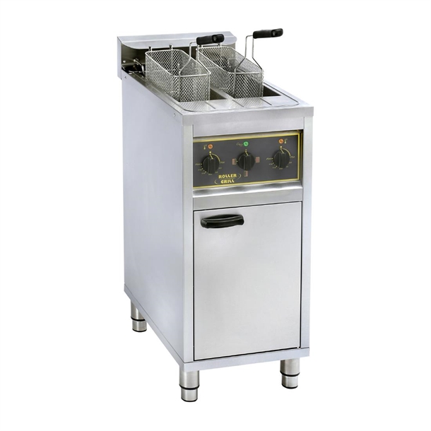 Rollergrill Twin Tank Electric Fryer (Direct)