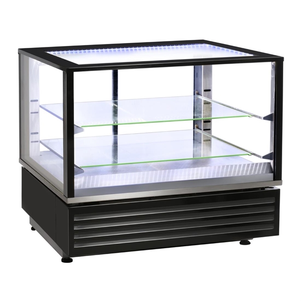 Rollergrill Heated Display Cabinet Black Finish HD 800 (Direct)