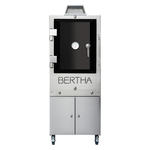 Bertha Professional Original Charcoal Oven - Black (B2B)