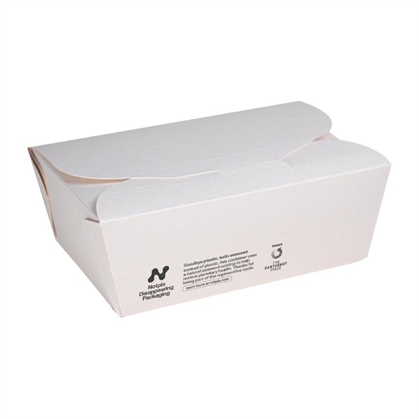 Notpla Box Medium White - 1200ml (Pack 250)
