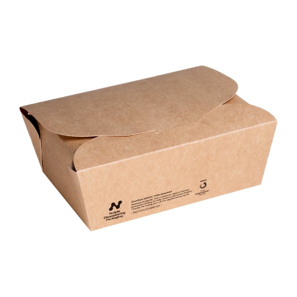 Notpla Box Medium Kraft - 1200ml (Pack 250)