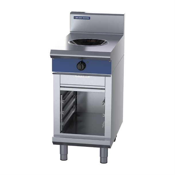 Blue Seal 450mm Induction Wok 5kW with Cabinet base 3PH (Direct)