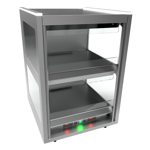 Moffat Go-M MultiZonal Heated Grab&Go Merchandiser 2Heated Shelves 600mm(Direct)