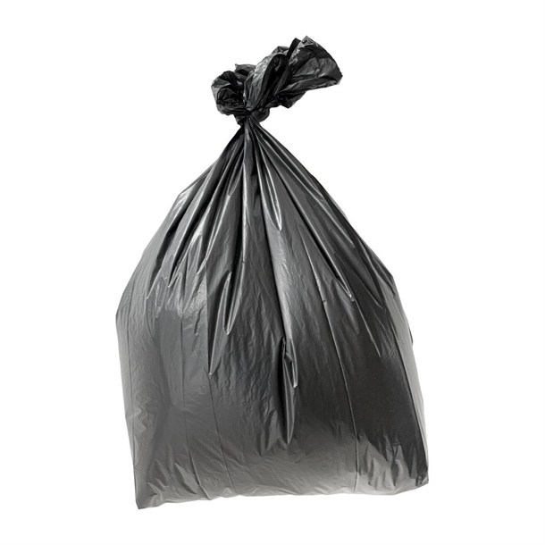 Jantex Medium Duty Bin Bags Black - 70Ltr (Pack 200)