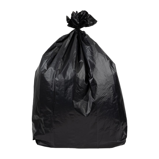 Jantex Heavy Duty Bin Bag Black - 160Ltr (Pack 100)