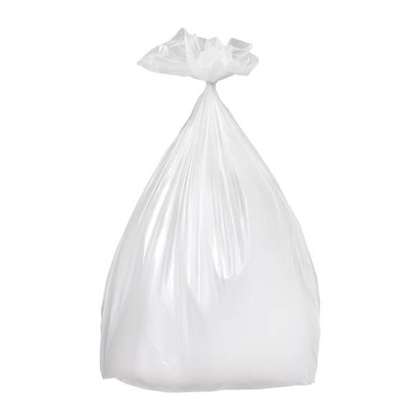 Jantex Heavy Duty Bin Bags Clear - 120Ltr (Pack 100)