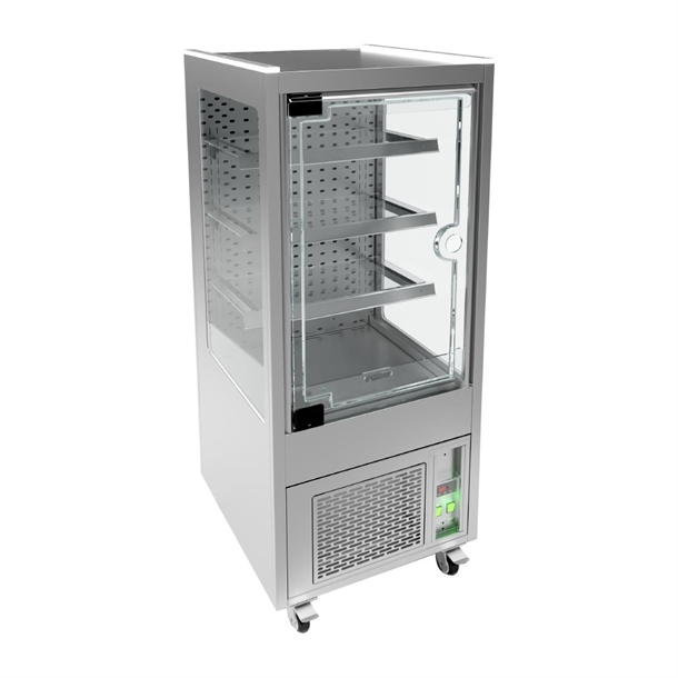 Moffatt Go-M Chilled Grab&Go Merchandiser 3 Shelves with Acrylic Doors (Direct)